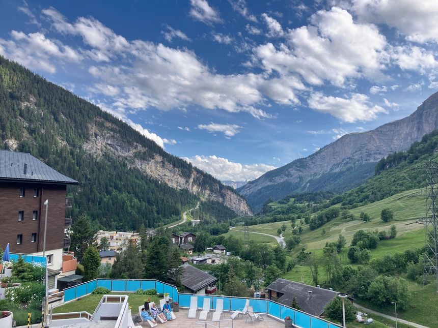Termy Leukerbad w Szwajcarii 