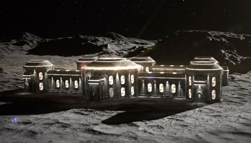 GRU Space A i projekt hotelu na Księżycu