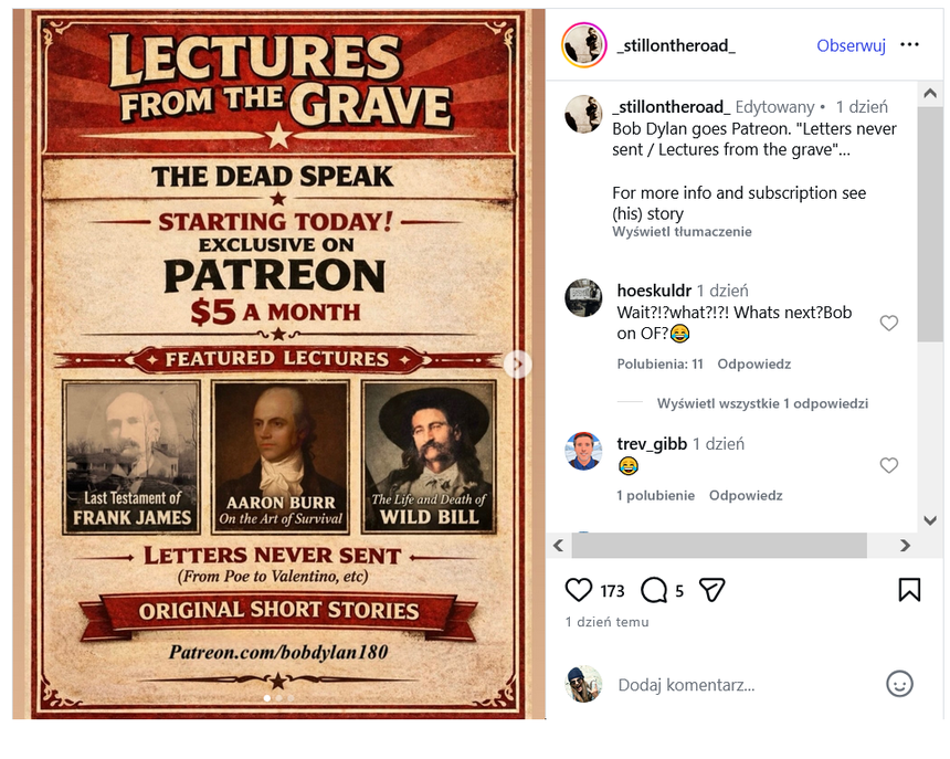 Lectures from the Grave