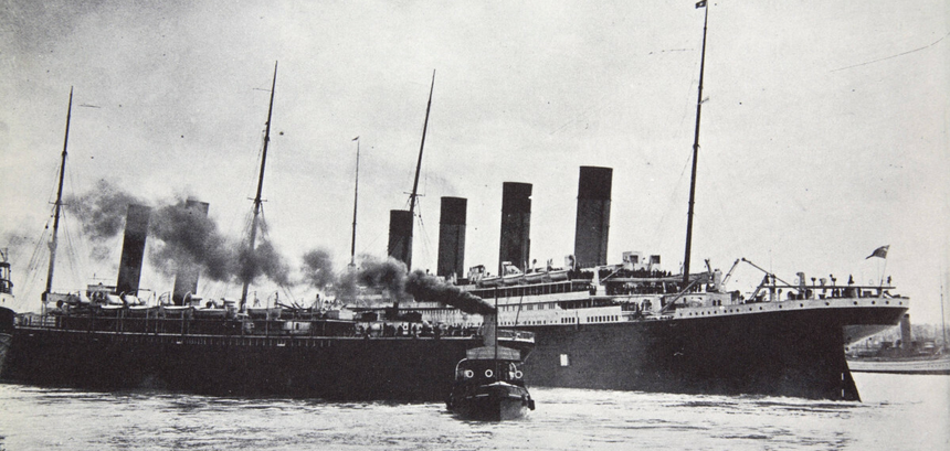 Titanic zdjęcie statku