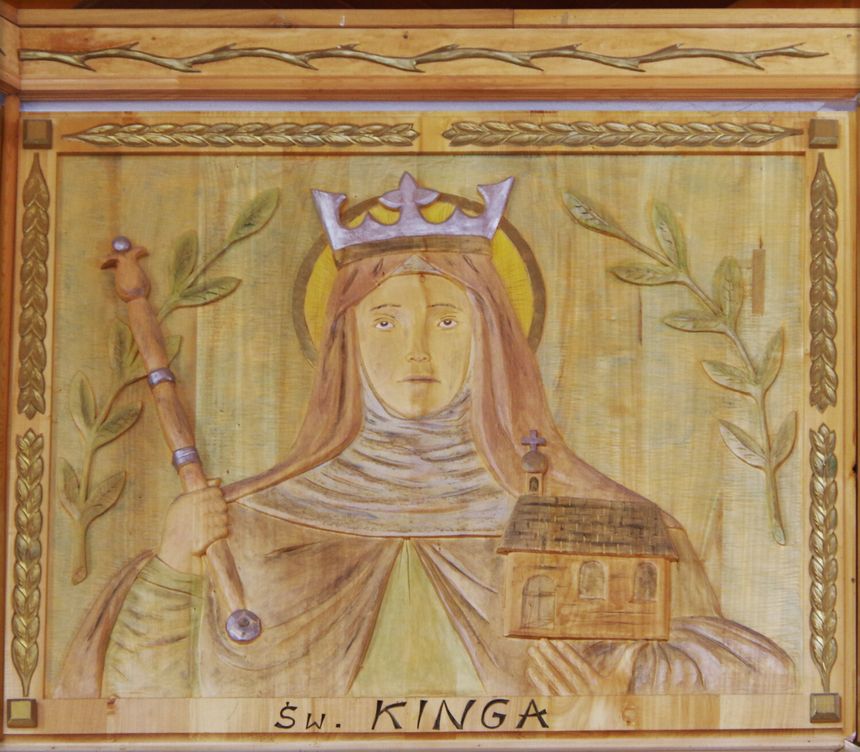 Święta Kinga z kościoła w Tyliczu