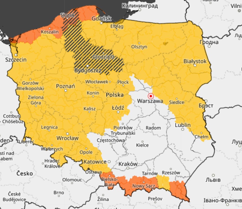 Ostrzeżenia IMGW