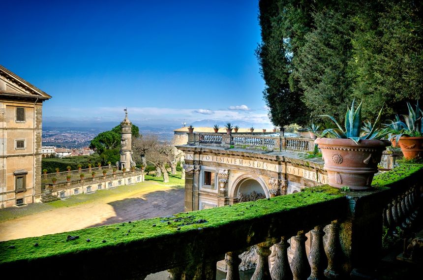 Castel Gandolfo - letnia rezydencja papieży