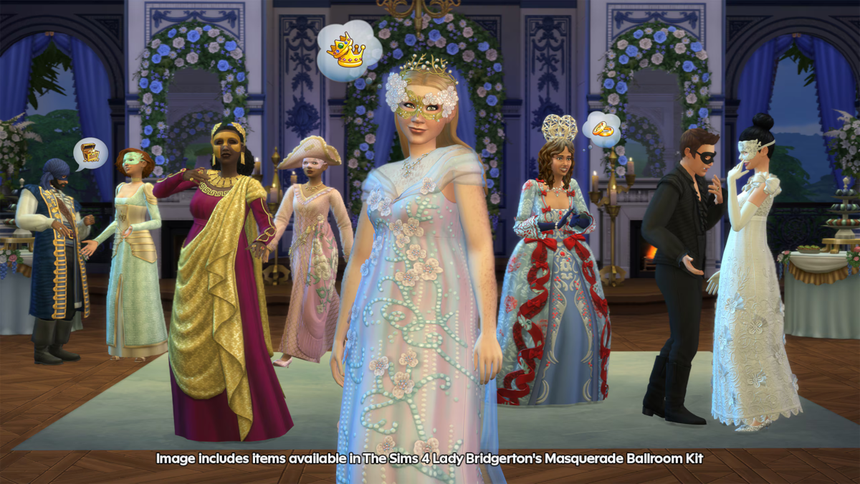 The Sims 4 Kolekcja Stroje na bal maskowy