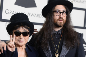 Yoko Ono z synem