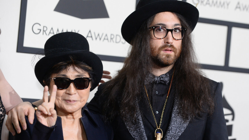 Yoko Ono z synem