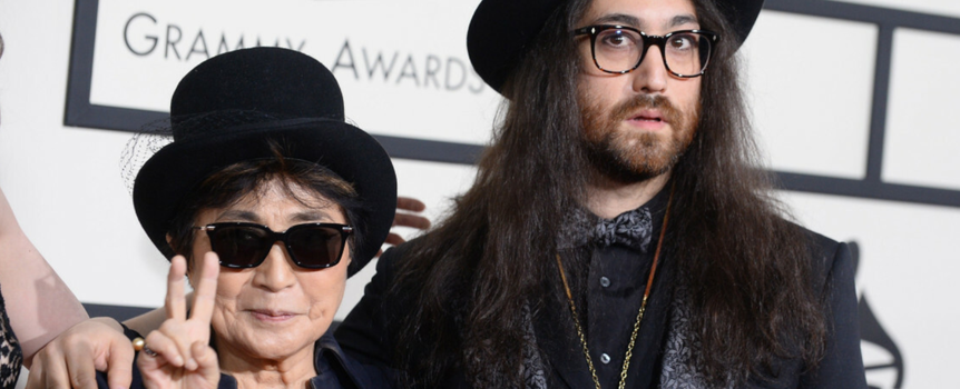 Yoko Ono z synem