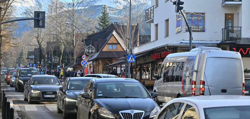 Korki w Zakopanem