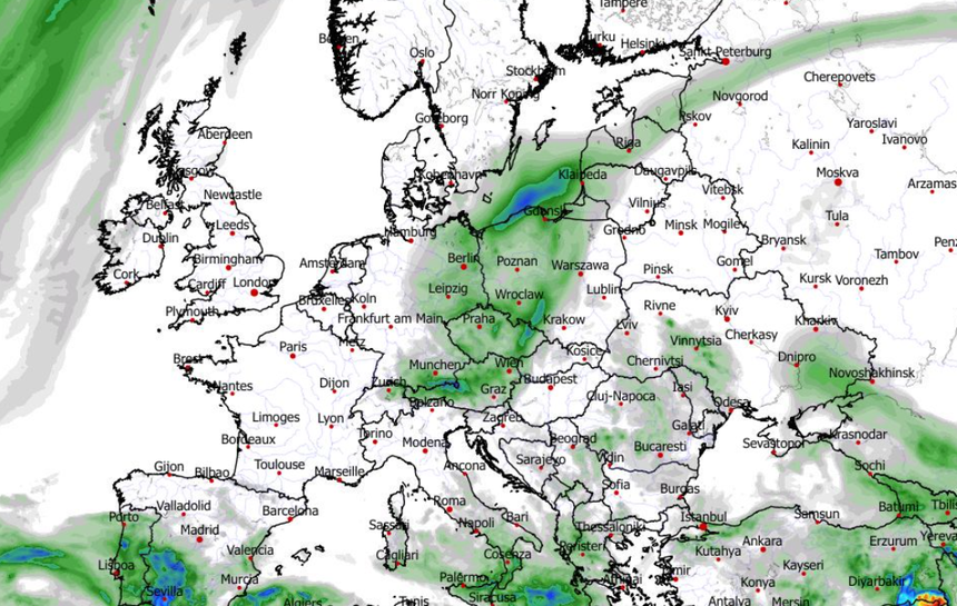 Suma opadów w ciągu 24 h 21.03