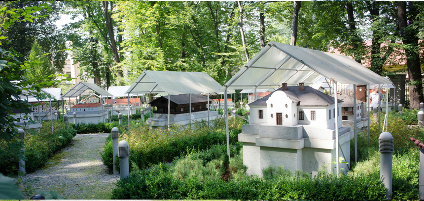 Żywiec - Park Miniatur z replikami obiektów zabytkowych Podbeskidzia