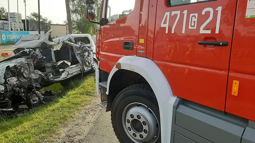 Wypadek w Lęborku