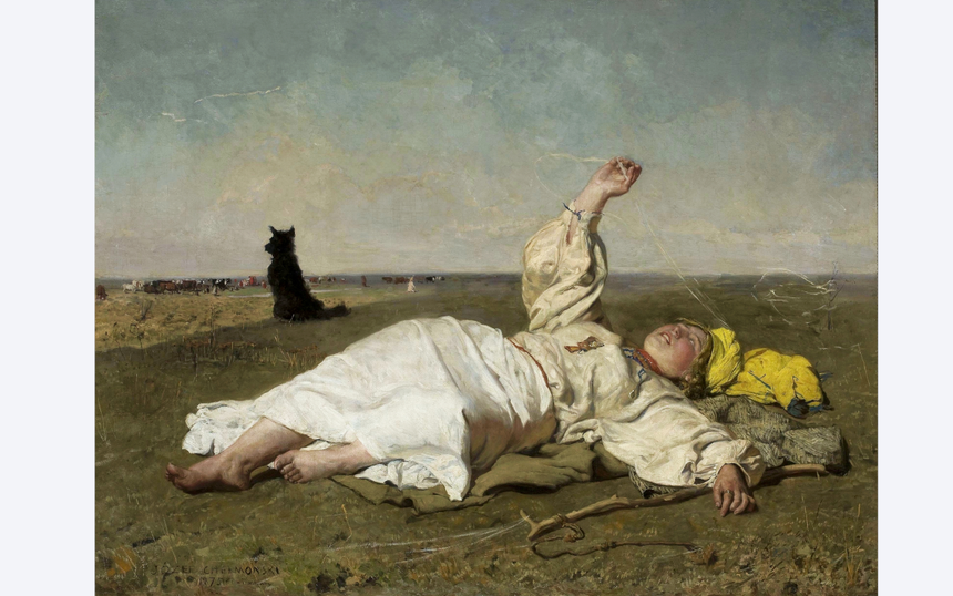 Józef Chełmoński „Babie lato”