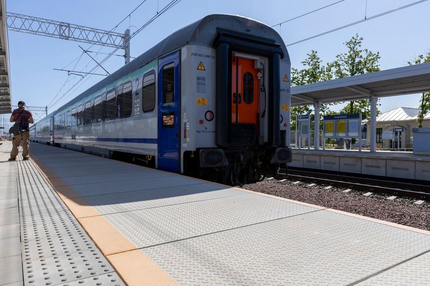 Stacja Szepietowo. Prace nad Rail Baltica w czerwcu 2023 roku