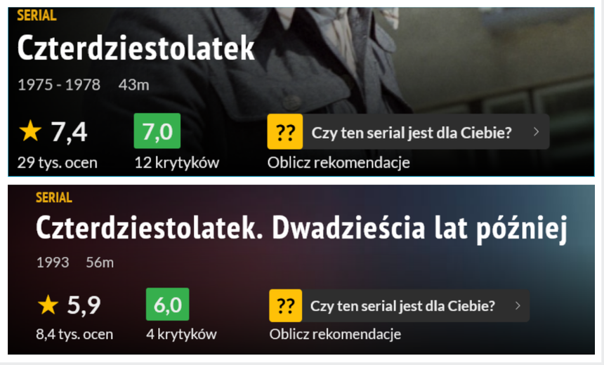 Czterdziestolatek i Czterdziestolatek 2