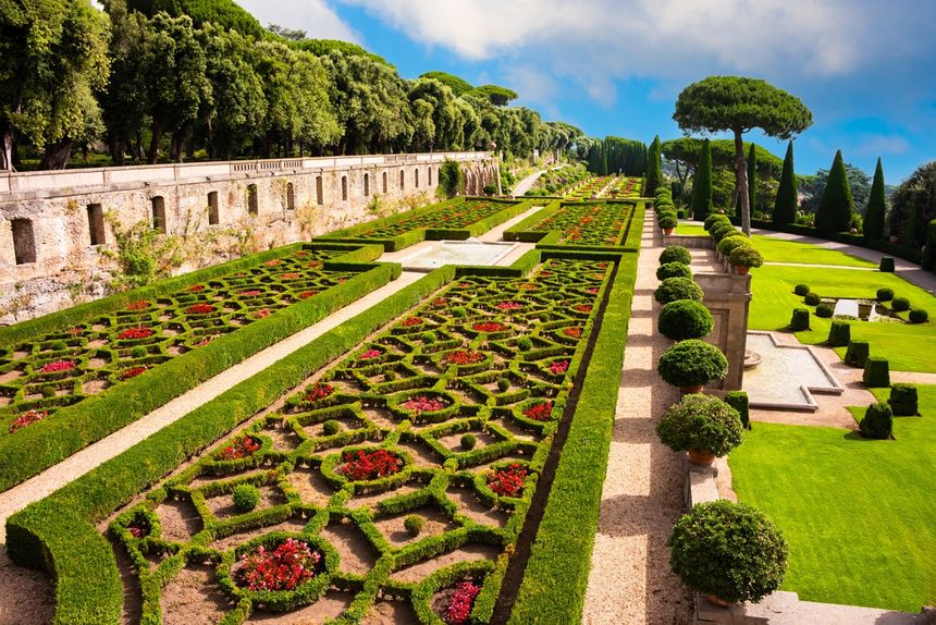 Ogrody w Castel Gandolfo
