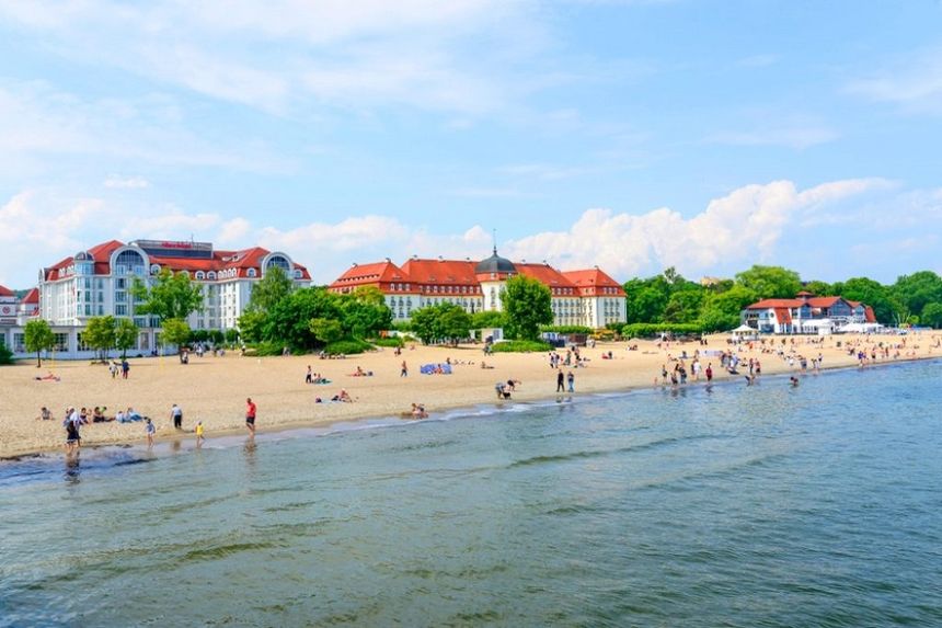 Plaża w Sopocie