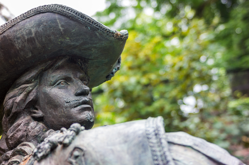 Charles de Batz de Castelmore, pomnik w Maastricht