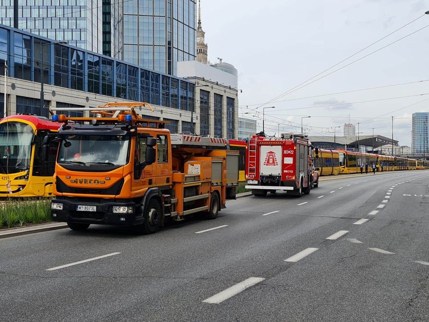 Zderzenie tramwajów w Al. Jerozolimskich
