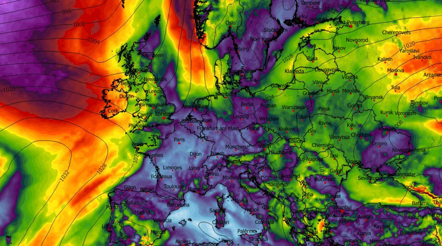 Maksymalny poryw wiatru na wysokości 10 m w ciągu ostatnich 6 h (km/h) 09.04