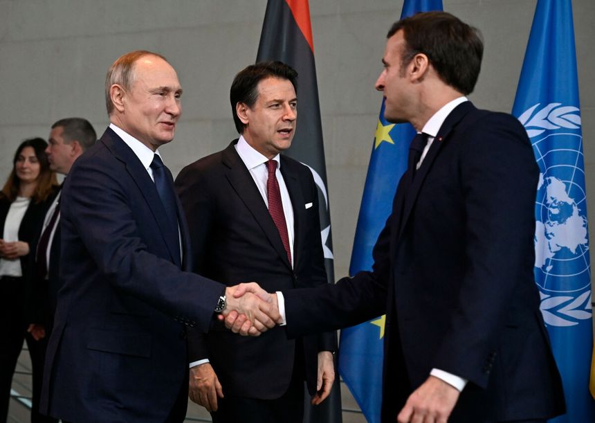Putin Conte Macron
