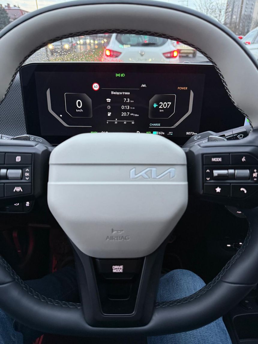 KIA EV6 GT Long Range - zegary