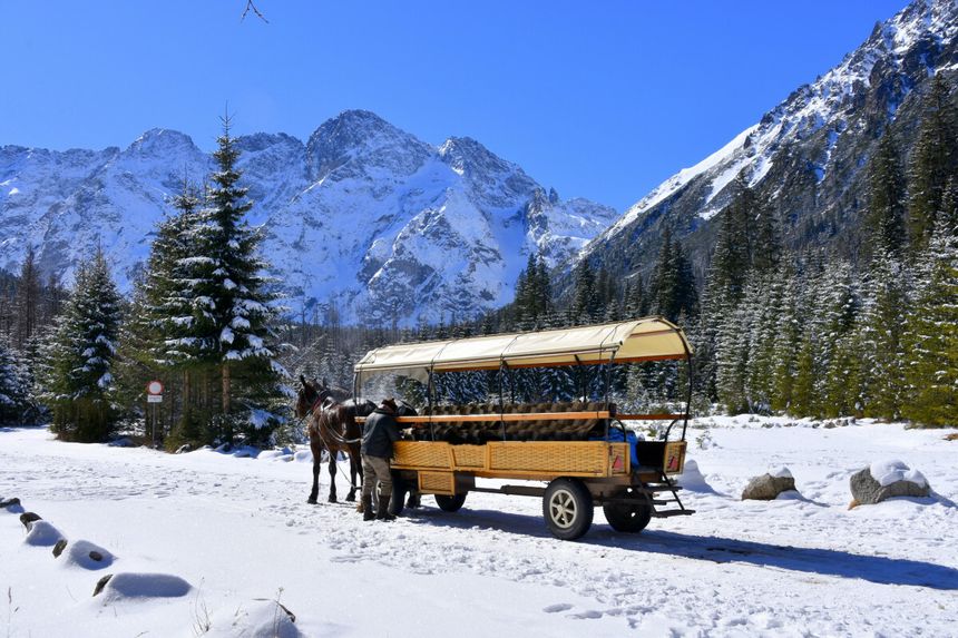 Tatry, droga do Morskiego Oka