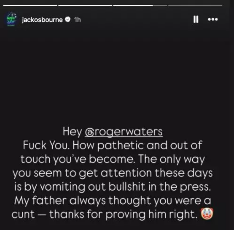 Jack Osbourne Instagram