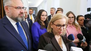 Mirosław Suchoń i Paulina Hennig-Kloska