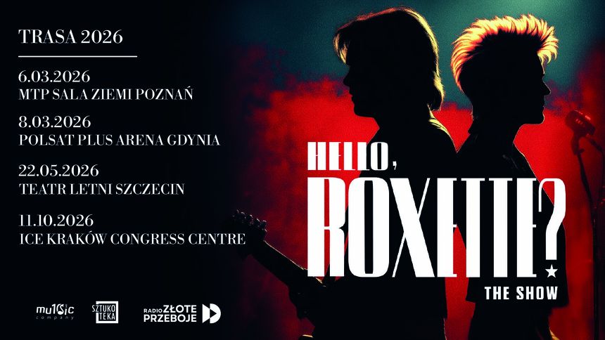 Plakat z datami i tytułem wydarzenia