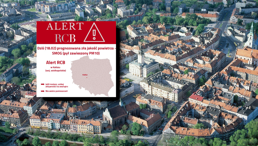 Kalisz, alert RCB