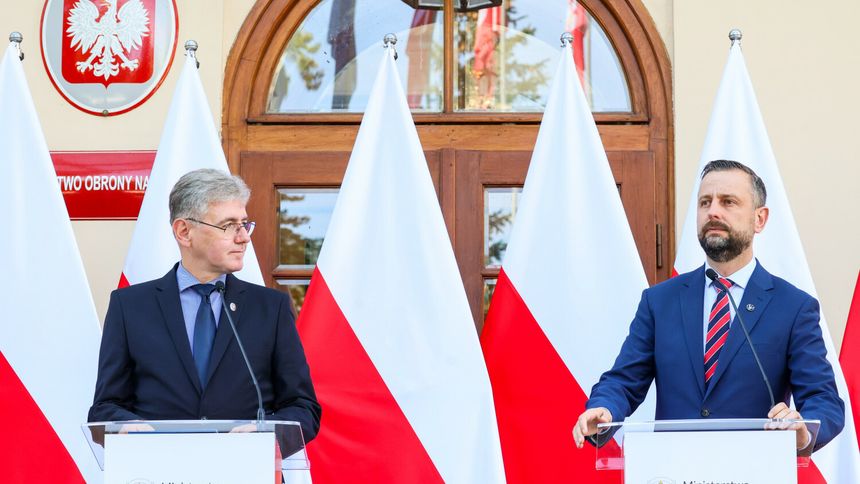 konferencja MON, Maciej Żywno i Władysław Kosiniak-Kamysz