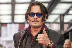 Johnny Depp na premierze filmu 