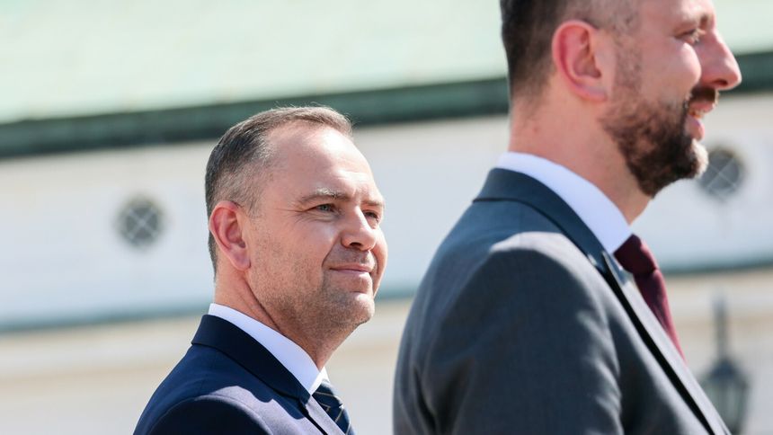 Karol Nawrocki i Władysław Kosiniak-Kamysz