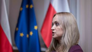 Ministra zdrowia Jolanta Sobieranska-Grenda