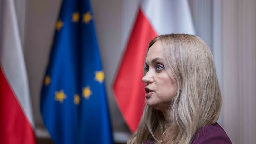 Ministra zdrowia Jolanta Sobieranska-Grenda