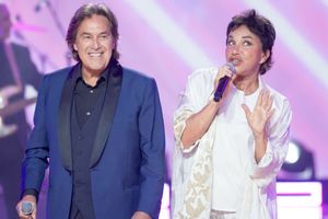 Ricchi e Poveri podczas koncertu w Sopocie w ramach Wakacyjnej Trasy Dwójki 