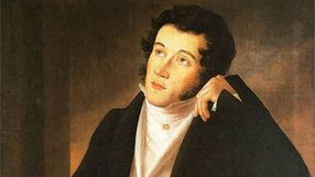 Portret Adama Mickiewicza autorstwa Józefa Oleszkiewicza