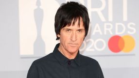 Johnny Marr na rozdaniu nagród BRIT Awards 2020 w Londynie