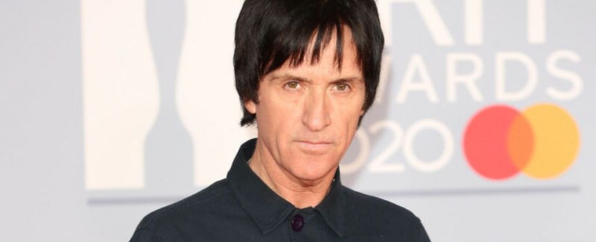 Johnny Marr na rozdaniu nagród BRIT Awards 2020 w Londynie