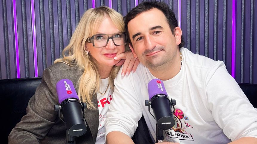 Marzena Rogalska i Misiek Koterski w Radiu Złote Przeboje