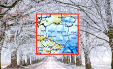 Anomalia temperatury mierzona na wysokości 2 m nad powierzchnią gruntu 07.03