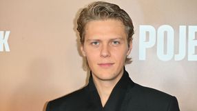 Jakub Gierszał na premierze filmu 