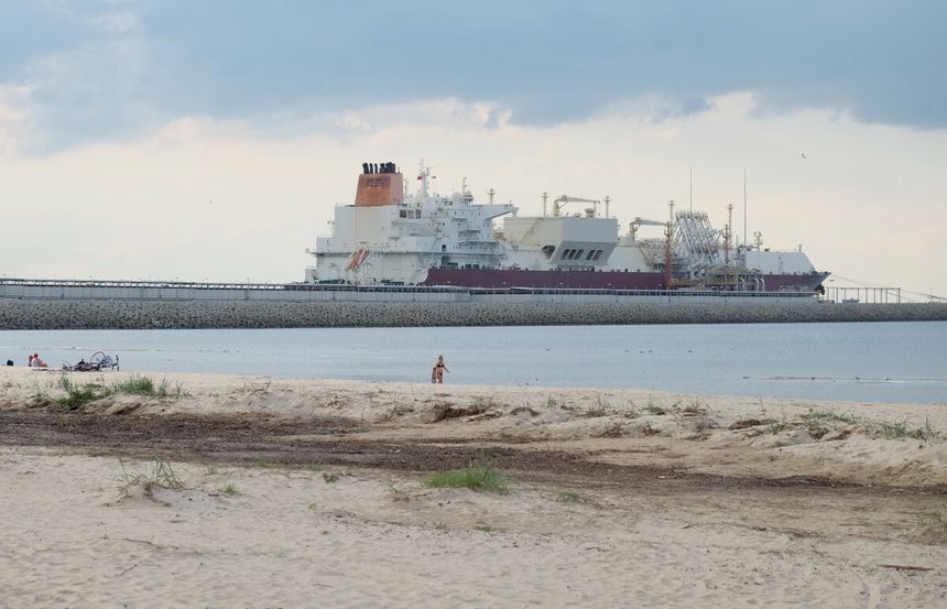  Dostawa gazu skroplonego do terminalu LNG
