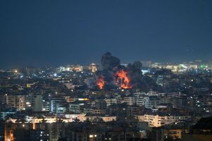 Atak Izraela na stolicę Libanu