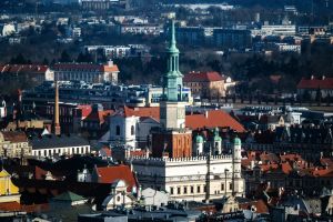 Widok na Stary Rynek w Poznaniu