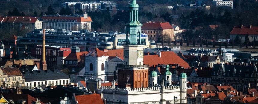 Widok na Stary Rynek w Poznaniu