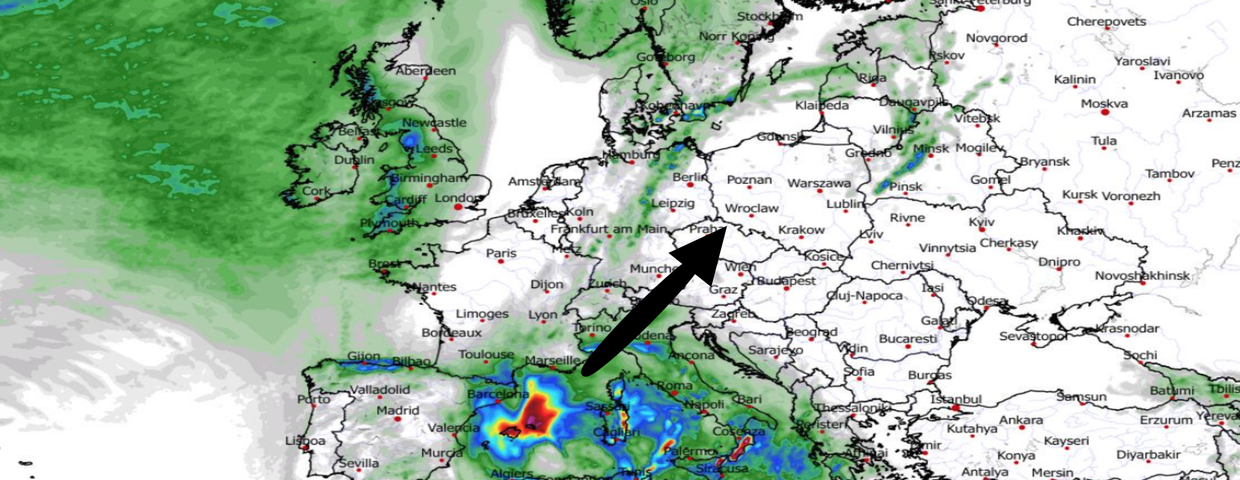 Suma opadów w ciągu 24 h 18.03