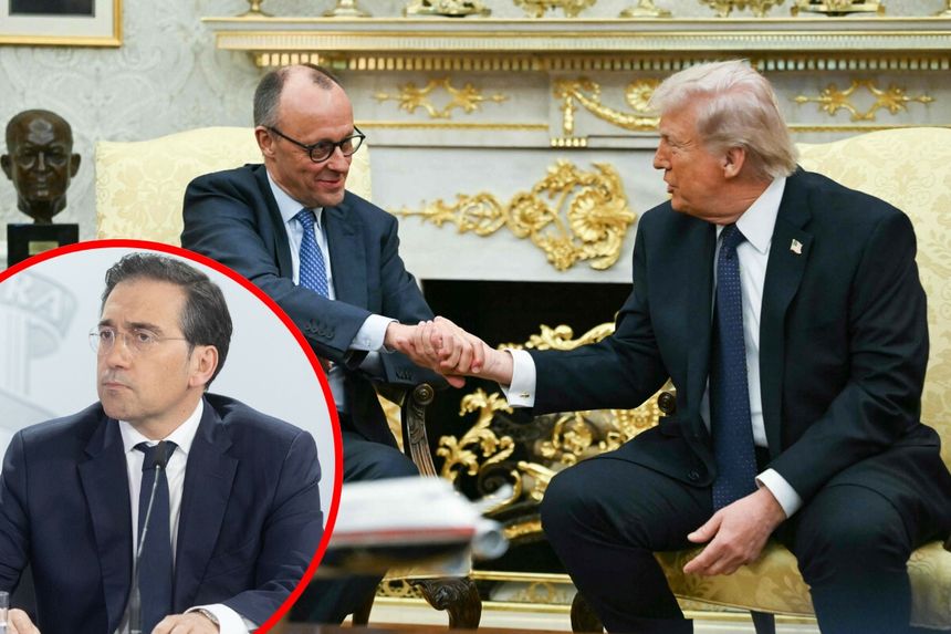 Merz i Trump