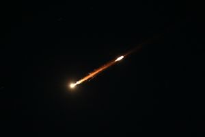 Pocisk balistyczny wystrzelony przez Iran