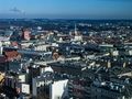 Widok na centrum Poznania